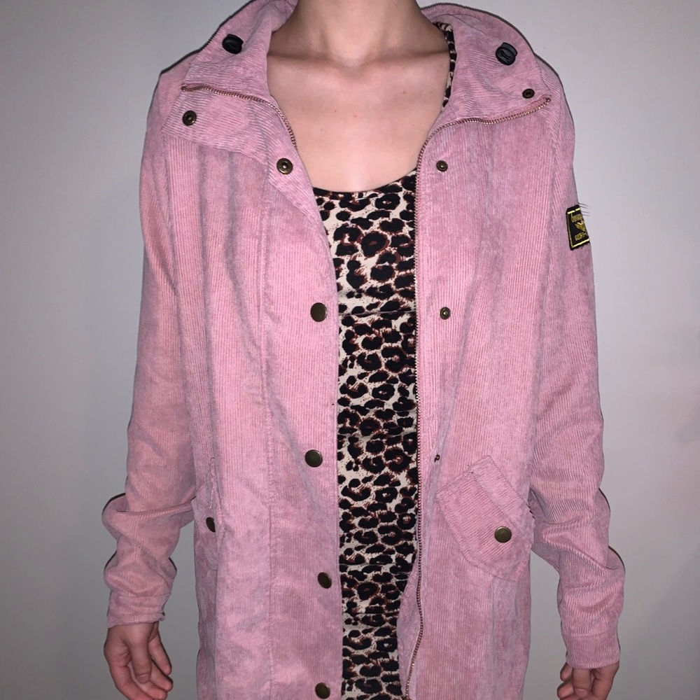Pink Corduroy Jacket